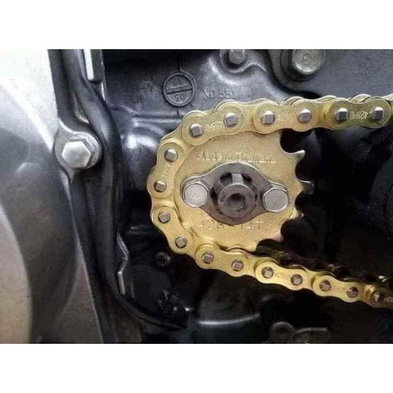 Nhông xích đĩa cho xe Axelo loại 12li Oring
