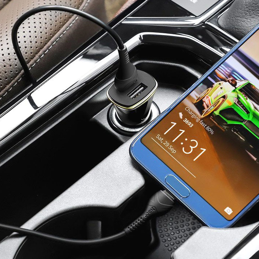 Tẩu Sạc Ô Tô Hoco Z31 - Hàng Chính Hãng