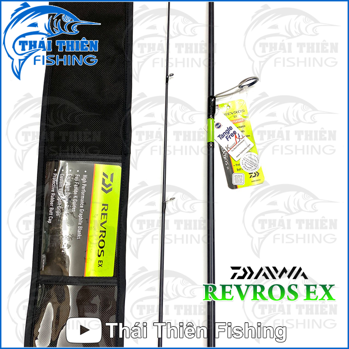 Cần Câu Cá Daiwa Revros EX 702MS Cần Lure Máy Đứng 2m1 Độ Cứng M