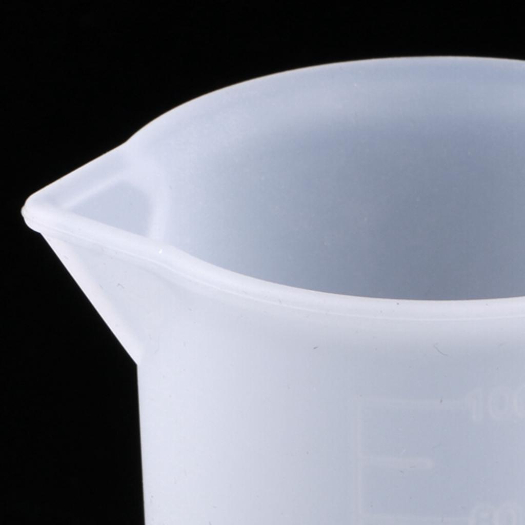 8pcs 100ml Silicone Resin Mixing Cup DIY Epoxy Resin Casting Moulds Tools