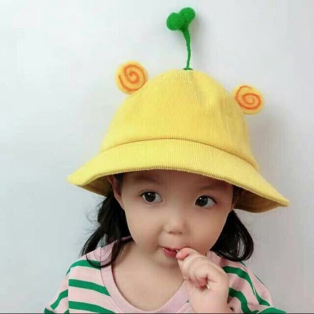 Mũ Vành Mầm Cây Cute Lạc Lối Cho Bé