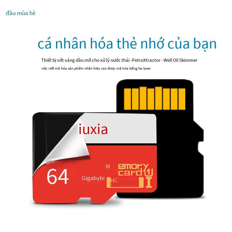 Giao hàng nhanh ghi hình lái xe chuyên dụng thẻ nhớ 64G U3 tốc độ cao 32G điện thoại thẻ nhớ TF giám sát camera thẻ nhớ flash SD