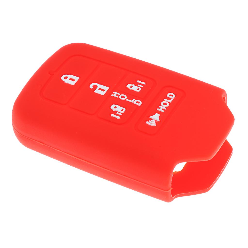 Car 6 Buttons Silicone Key  Fob  Case For