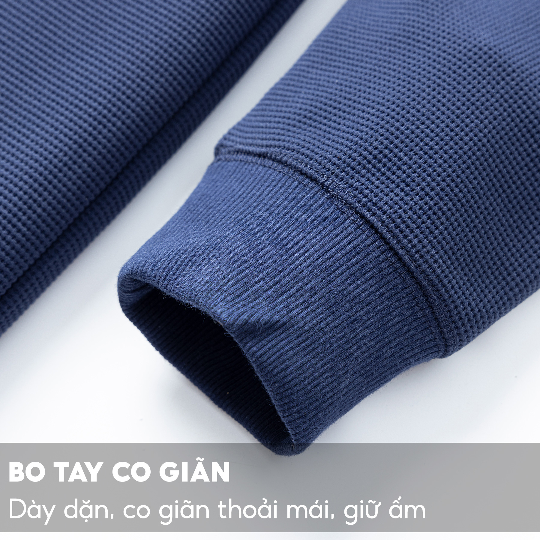 Áo Sweater Nỉ Nam 5S FASHION Cổ Tròn Cotton, Thiết Kế In Trẻ Trung, Vải Dệt Hiệu Ứng Ô Vuông Nổi Phong Cách