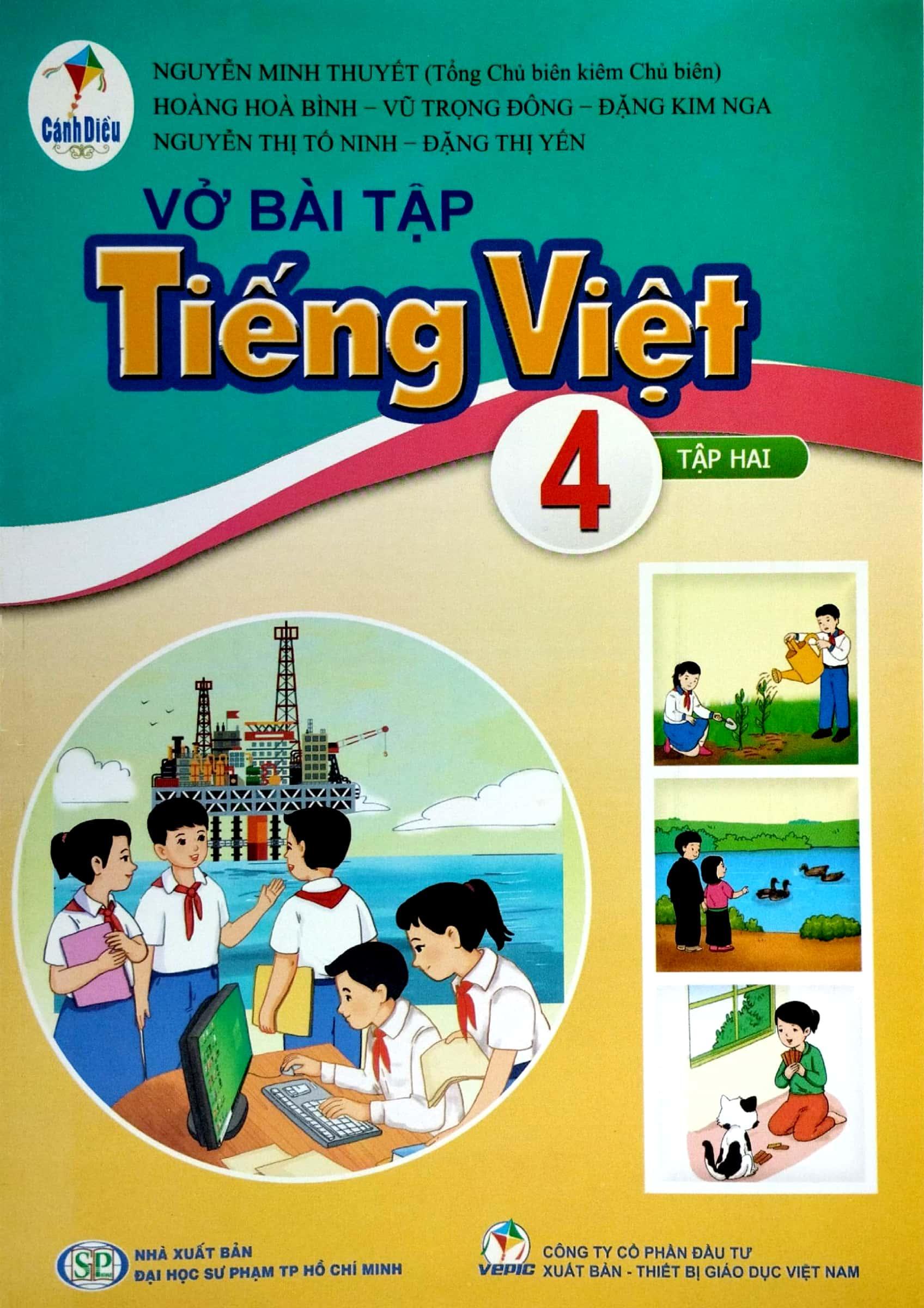 Vở Bài Tập Tiếng Việt 4 - Tập 2 (Cánh Diều) (2023)