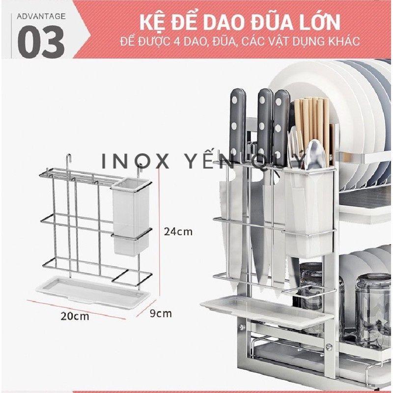 INOX304 Kệ Để Chén Bát,Đũa Thìa ,Dao Thớt Inox 304 Đa Năng