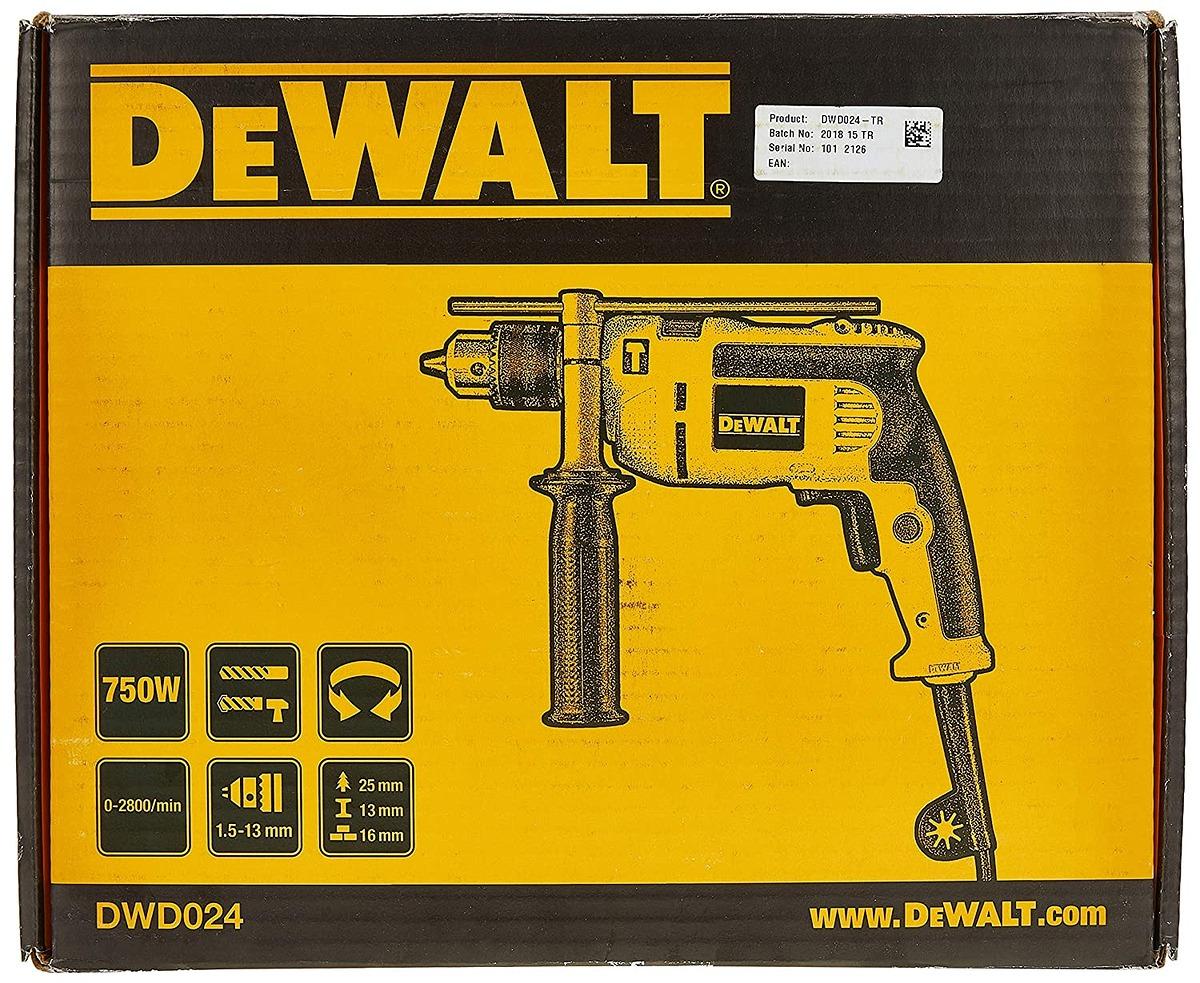 MÁY KHOAN ĐỘNG LỰC 650W DEWALT DWD024-B1 - HÀNG CHÍNH HÃNG
