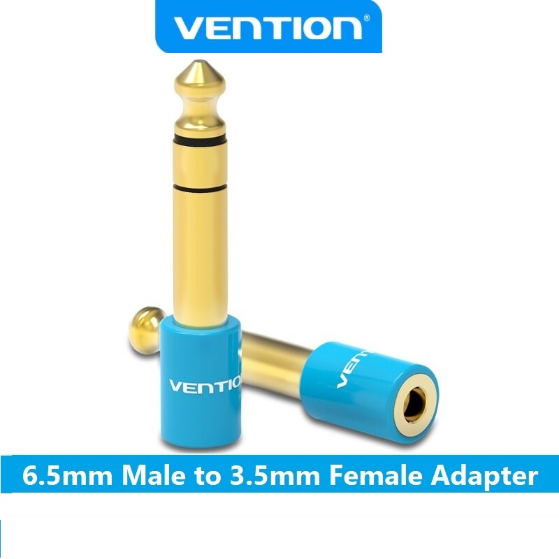 Đầu chuyển Audio 6.5mm sang 3.5mm Vention VAB-S01-L - Hàng chính hãng