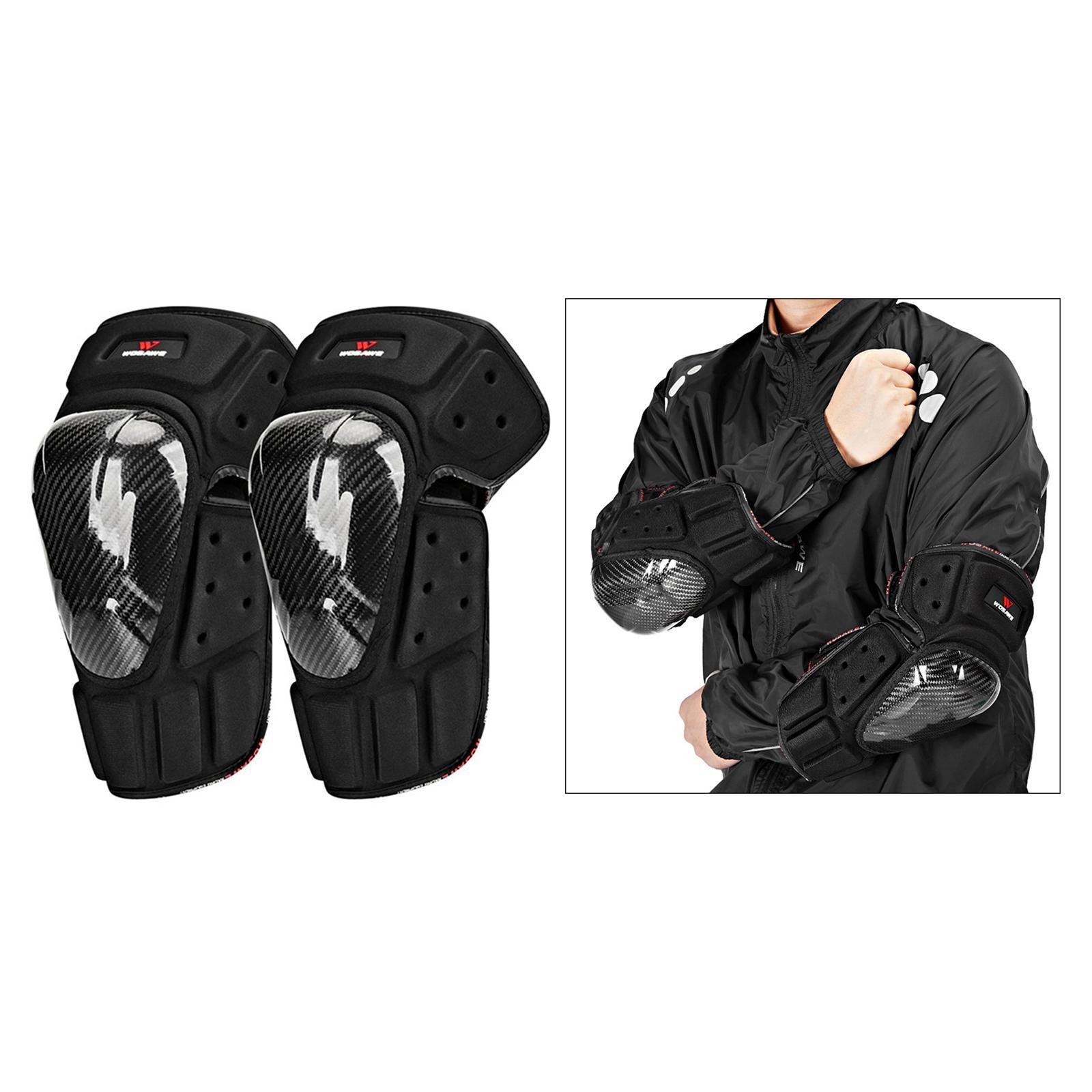 Gazechimp Motorcycle Knee Pads Elbow Pads Protective Gear for Biking, Riding,