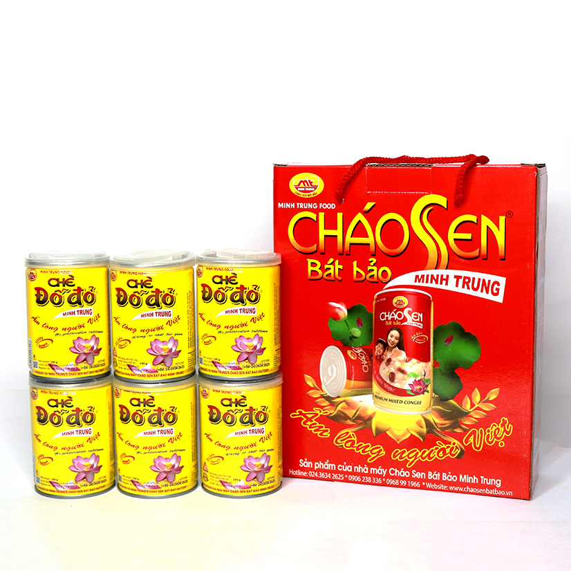 Chè Đỗ Đỏ Minh Trung Lốc 3 lon