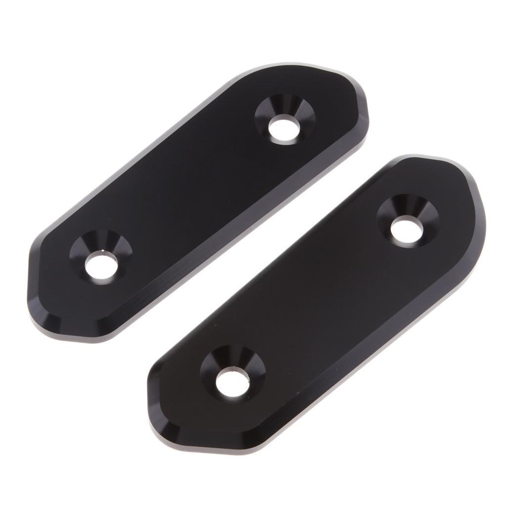 Pair Motorcycle Rearview Mirror Adapter Holder Mount Brackets For Yamaha R15