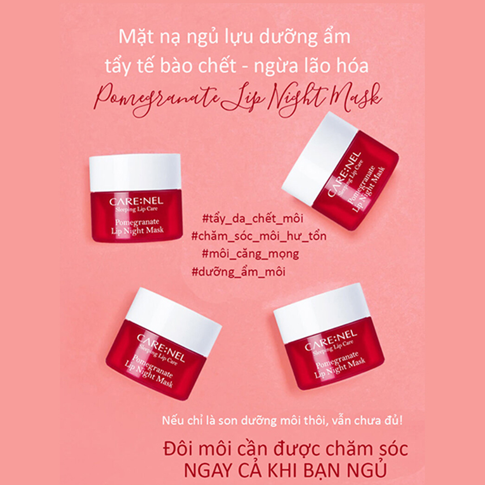 Mặt nạ ngủ môi CARE:NEL Lip Night Mask Hàn Quốc 5G