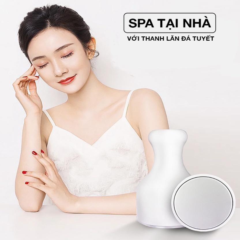 THANH LĂN LẠNH, THANH LN ĐÁ TUYẾT ICE COOLER Giúp đẩy dưỡng chất, Massage,Se lỗ chân lông, Giảm thâm, Nâng cơ.