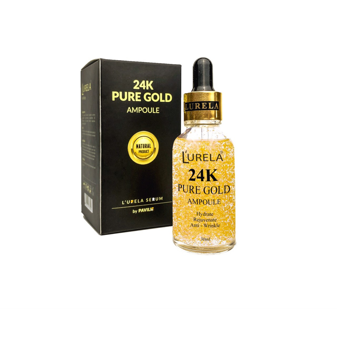 24k Pure Gold Ampoule