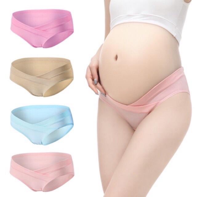 Combo 10 Quần Lót Bầu Cạp Chéo Nâng Bụng Cao Cấp