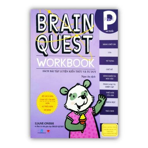 Sách - Braint Quest Workbook Pre K (AC)