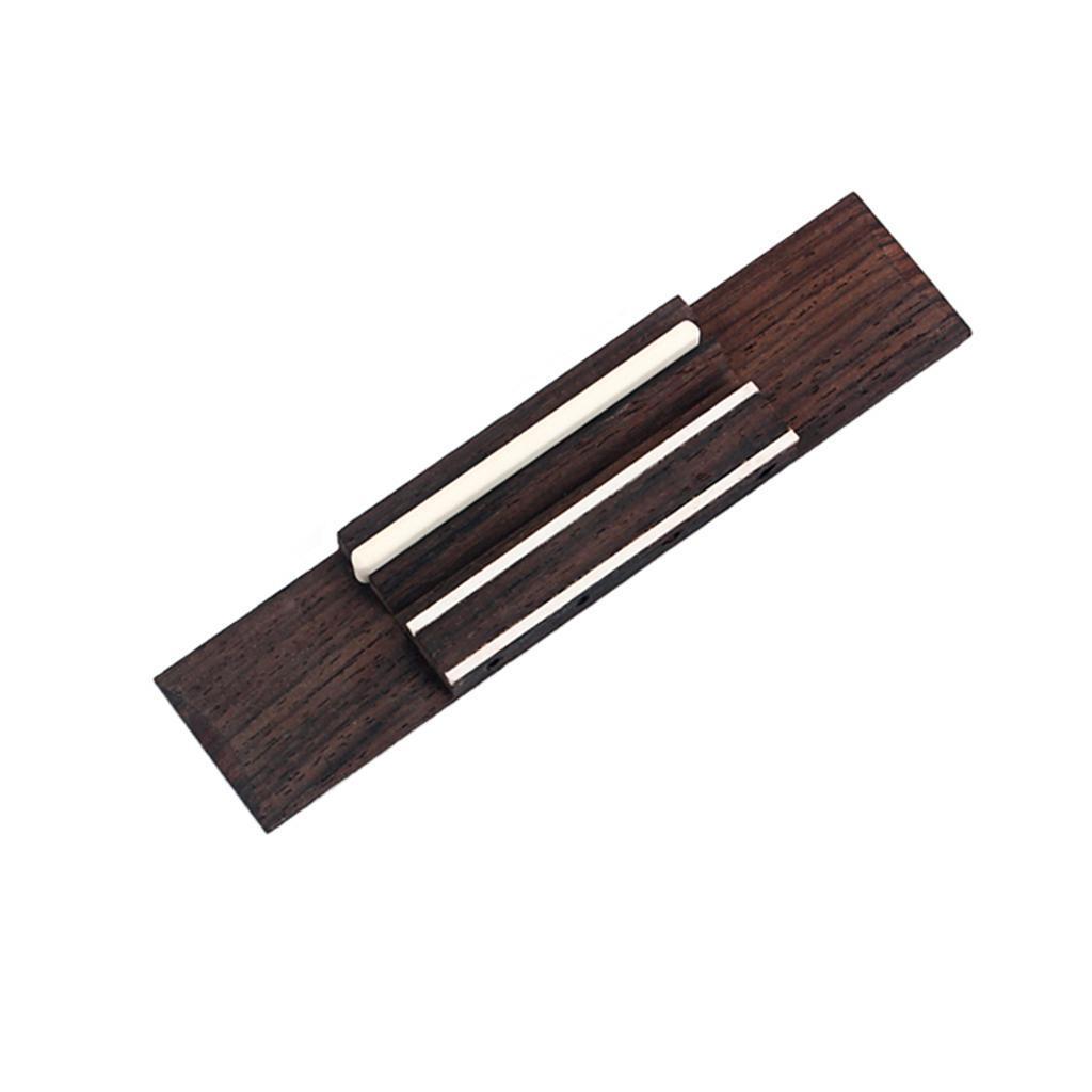 4 String Rosewood Acoustic Guitar Bone Bridge Saddle for String Instrument