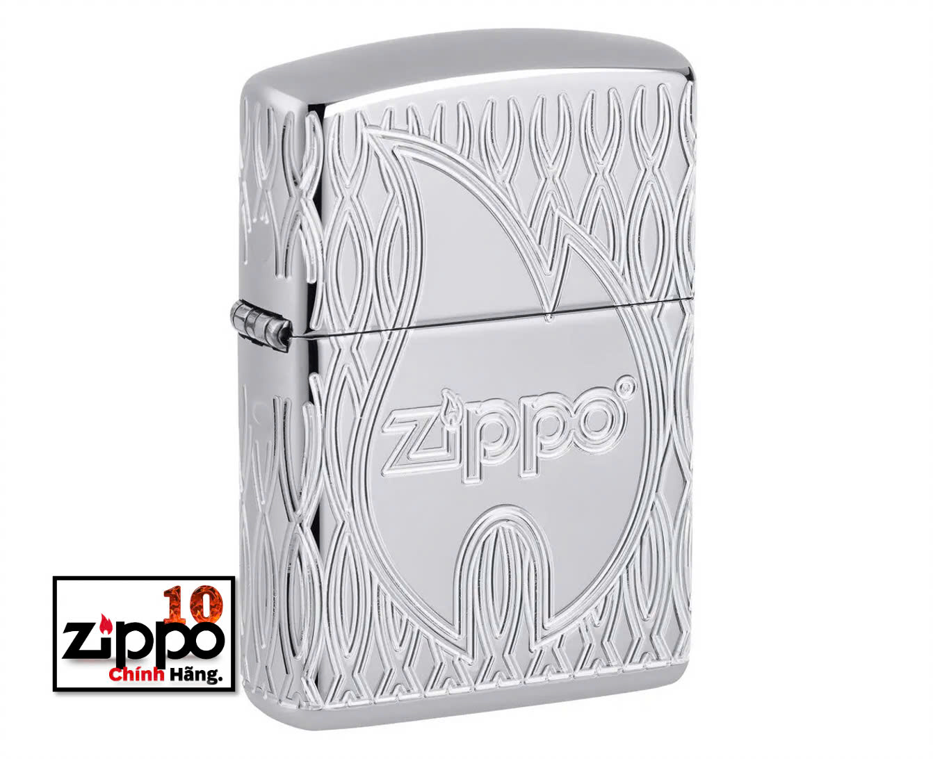 Bật lửa Zippo 48838 Flame Design - Chính hãng 100%