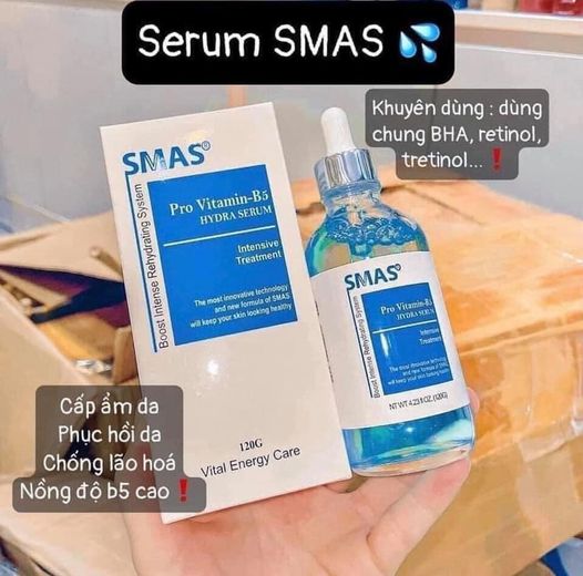 Tinh Chất Cấp Ẩm Hồi Phục Da Smas Pro Vitamin B5 Hydra Serum