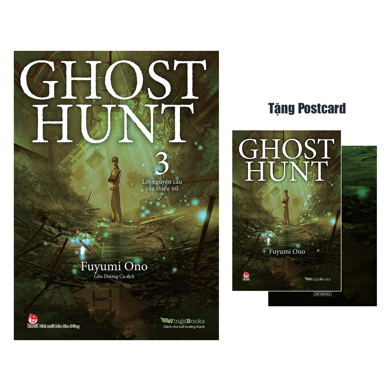 Sách - Ghost Hunt - Tập 3 - Lời Nguyện Cầu Của Thiếu Nữ - Tặng Kèm Postcard