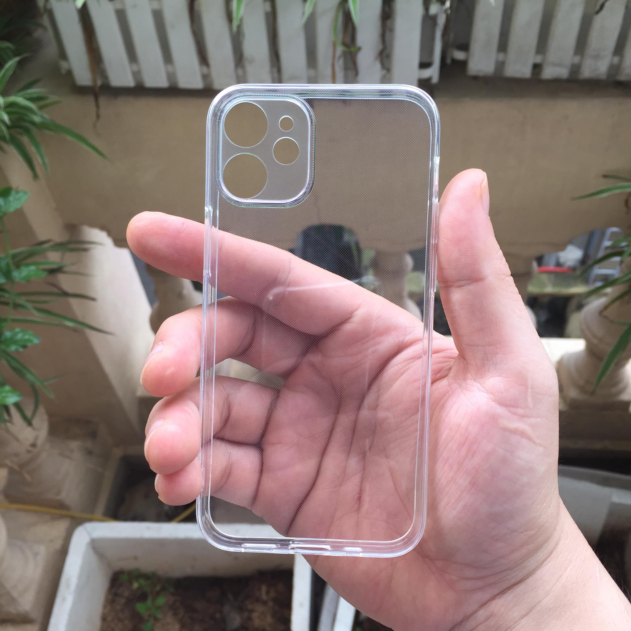 Ốp lưng silicon Gor cho Apple iPhone 12 Mini 5.4 inch siêu mỏng, có gờ bảo vệ camera- Hàng nhập khẩu