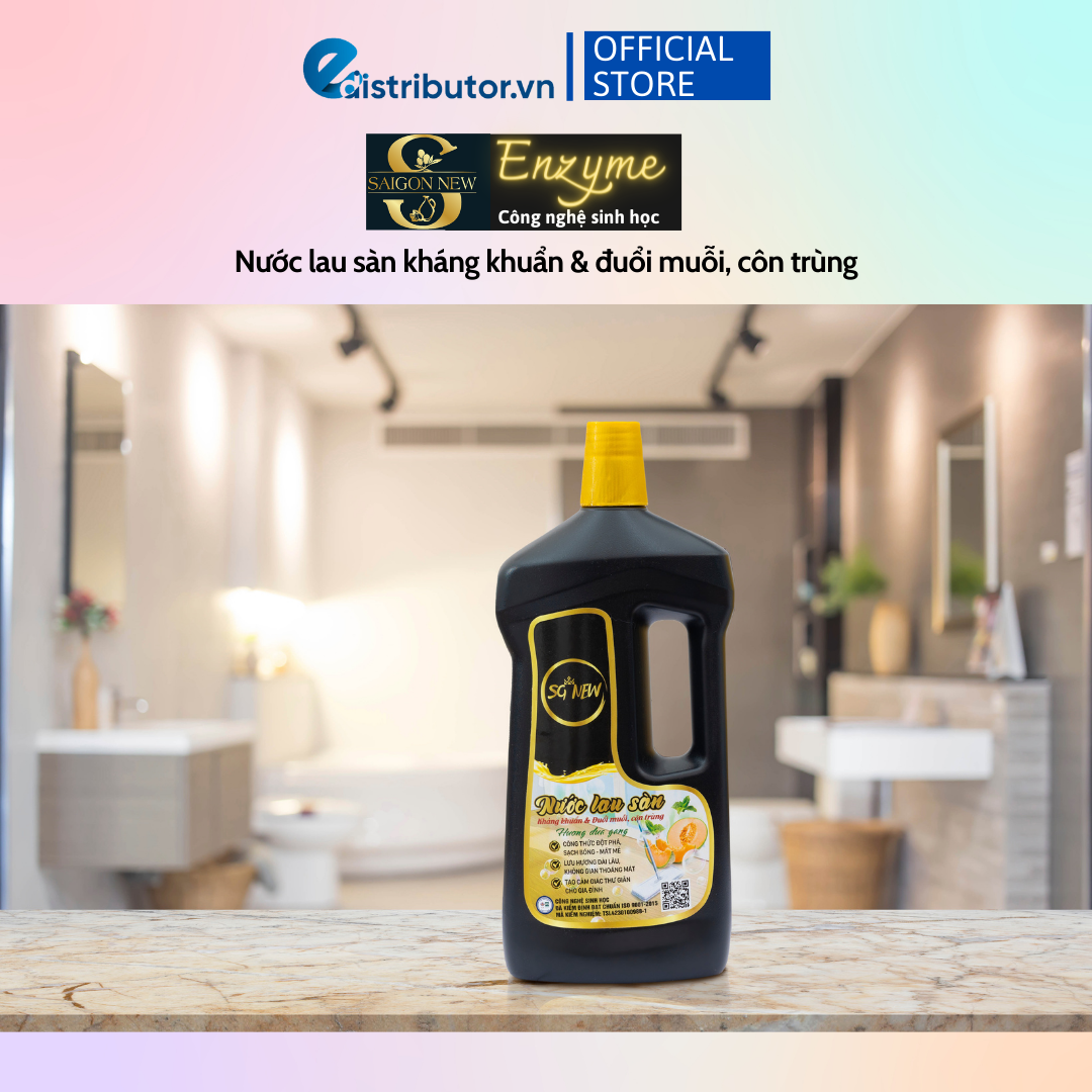 Nước rửa chén - nước lau sàn công nghệ sinh học SGNew (Dung tích 400ml - 1L) - Hàng chính hãng