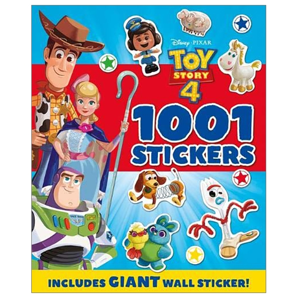 Disney Pixar Toy Story 4 1001 Stickers (1001 Stickers Disney)