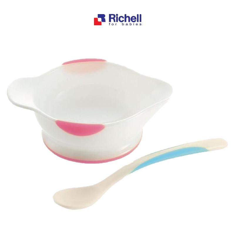 Bộ chén muỗng ăn dặm Richell Nhật Bản | Baby