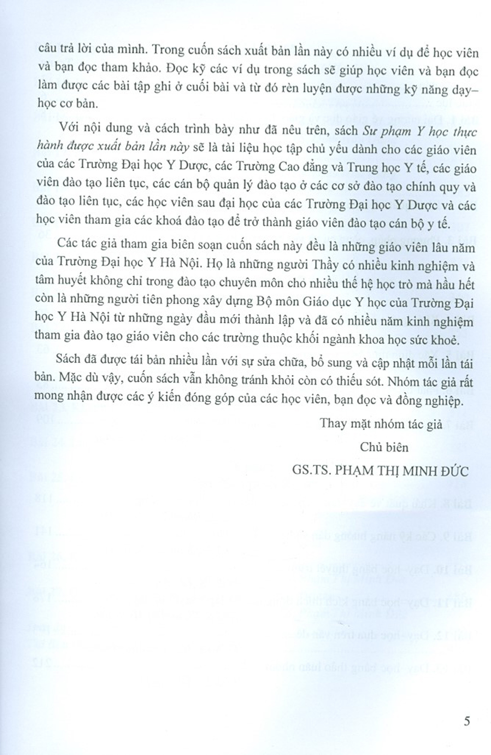 Sư Phạm Y Học Thực Hành - Dùng Cho Đào Tạo Giáo Viên Các Trường Đại Học, Cao Đẳng, Trung Học Y Tế Và Các Cơ Sở Đào Tạo Liên Tục (Tái bản 2022)