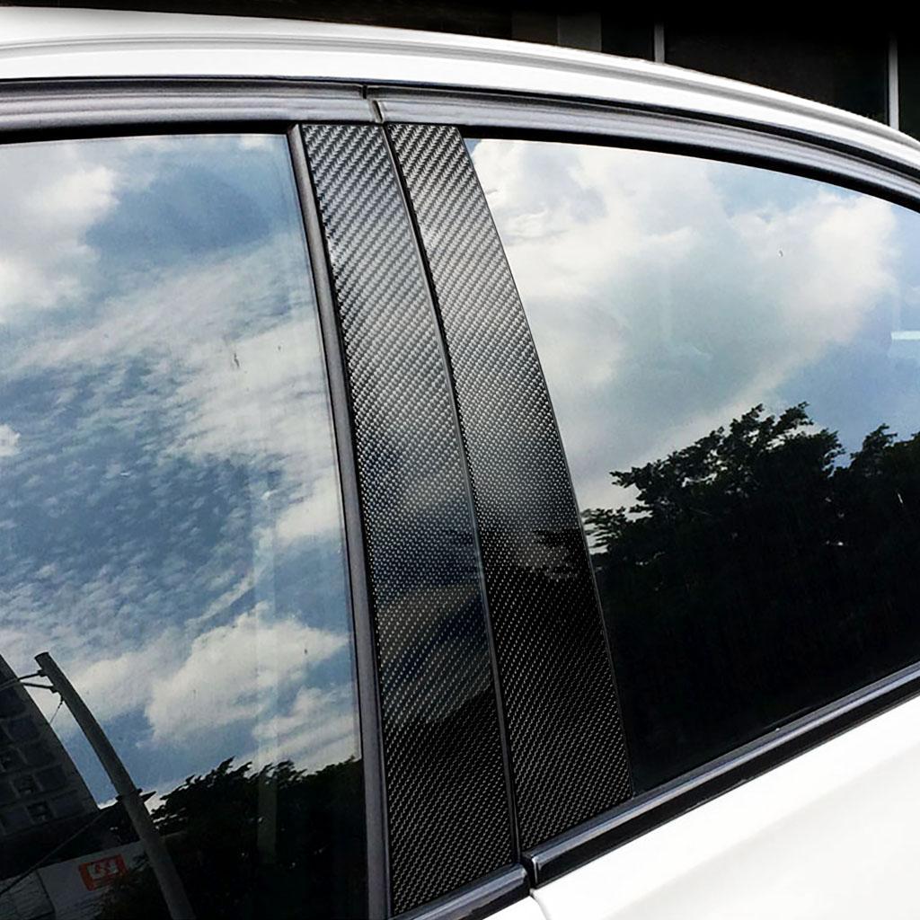 Carbon Fiber Car Window  Cover Trim Fr   E90