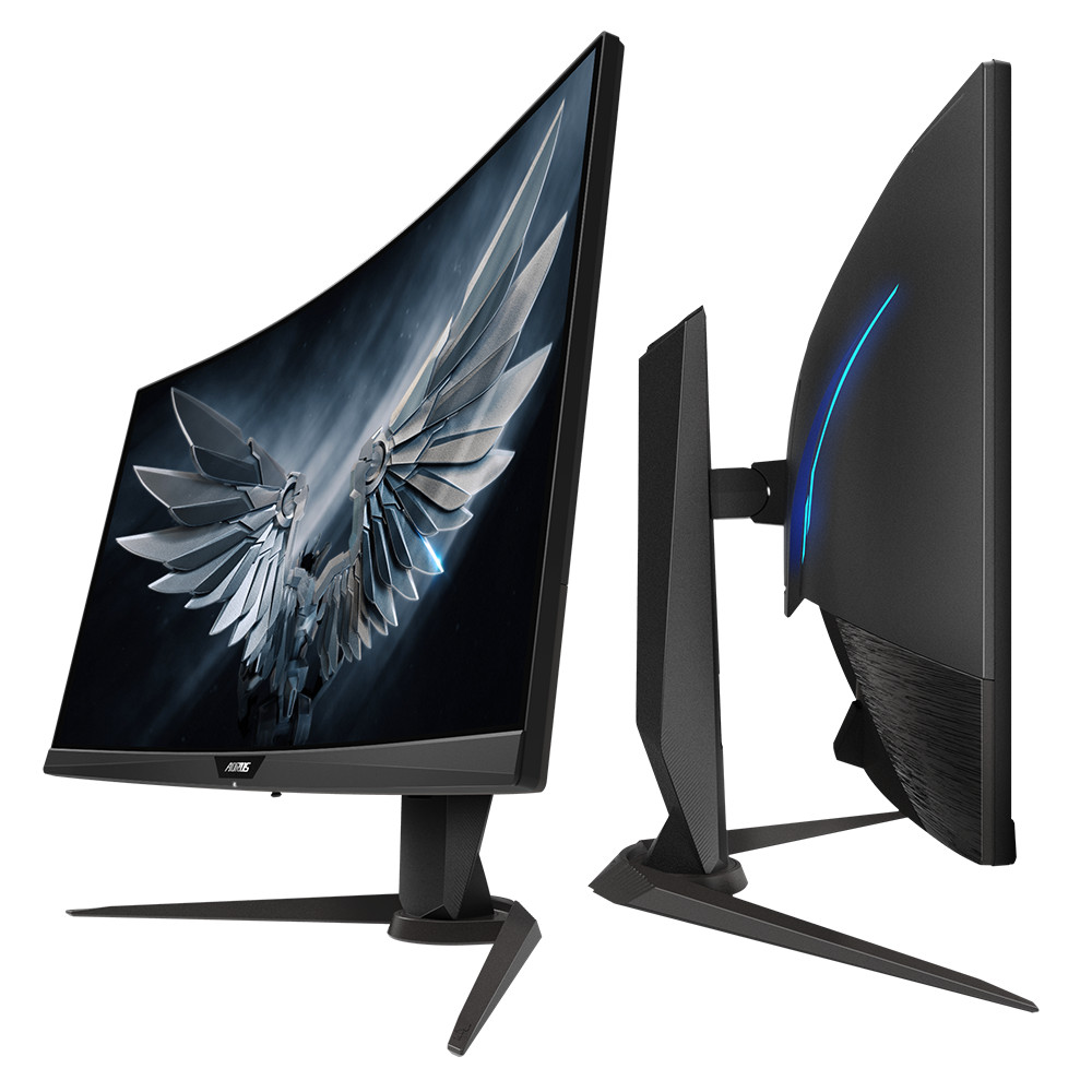 MÃ n hÃ¬nh Cong Gigabyte AORUS CV27F - EK 27Inch Full HD 165Hz 1ms ...