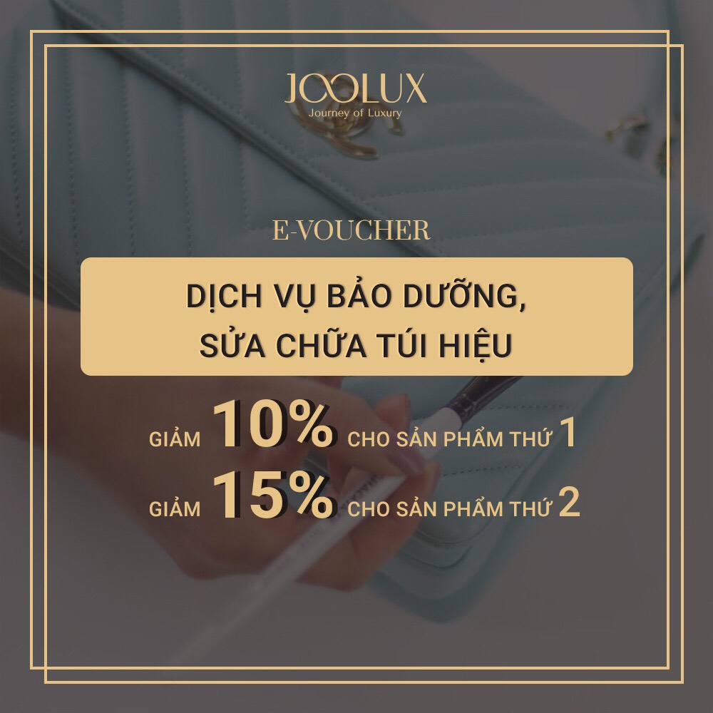 Hình ảnh VOUCHER BẢO DƯỠNG VÀ SỬA CHỮA HÀNG HIỆU GIẢM 10% CHO TÚI ĐẦU TIÊN VÀ 15% CHO TÚI THỨ HAI