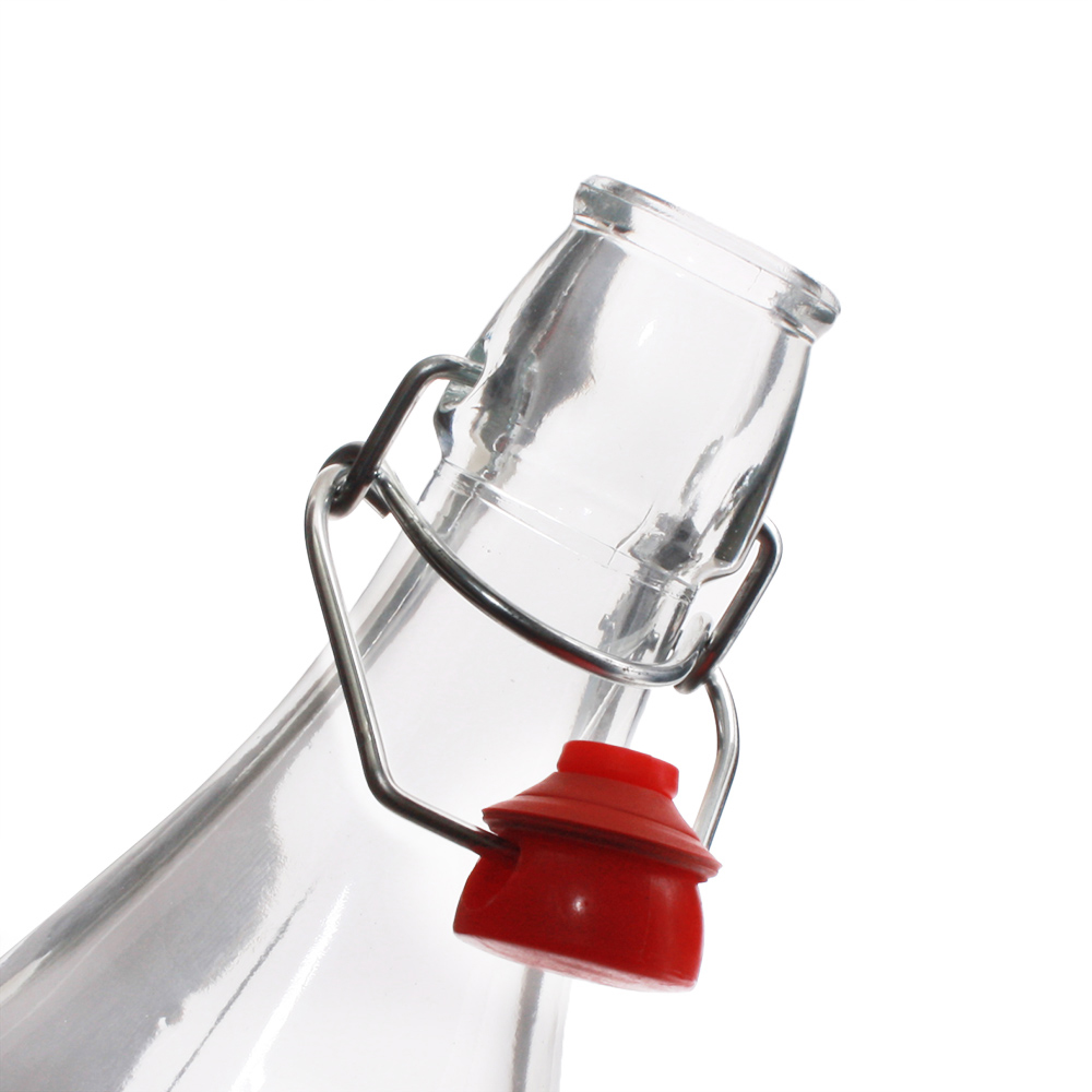 Chai thủy tinh vuông nắp cài Swing 500ml - Hàng nhập khẩu