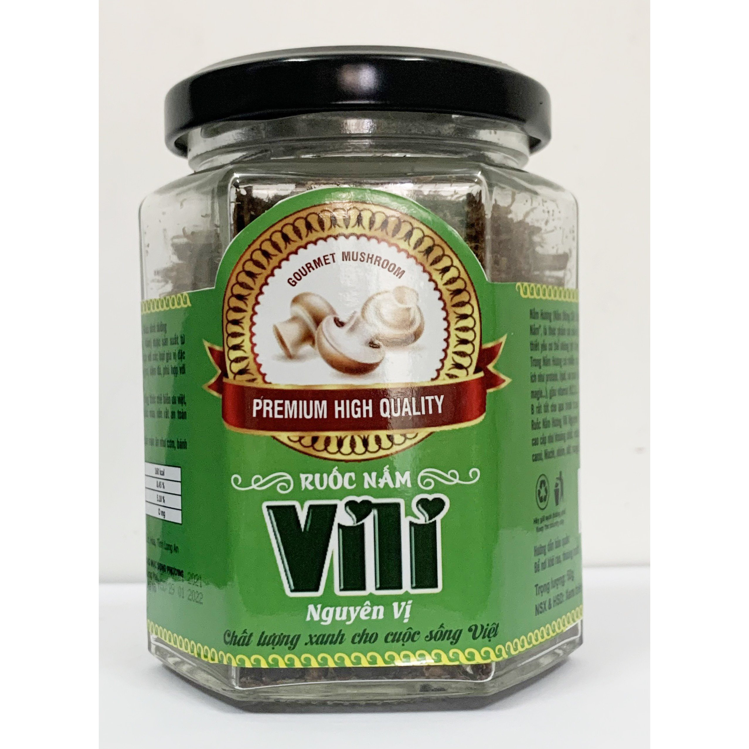 Ruốc Nấm ViLi - Thực phẩm chay - Nguyên vị 60g- Hàng xuất khẩu Nhật