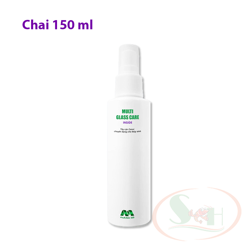 Tẩy cặn canxi Multi Glass Care Inside vệ sinh hồ cặn bám kính bể cá tép thủy sinh