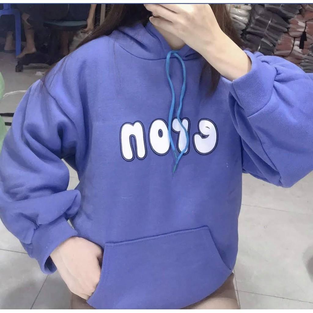 Áo khoác hoodie nam nữ nỉ ngoại ERON