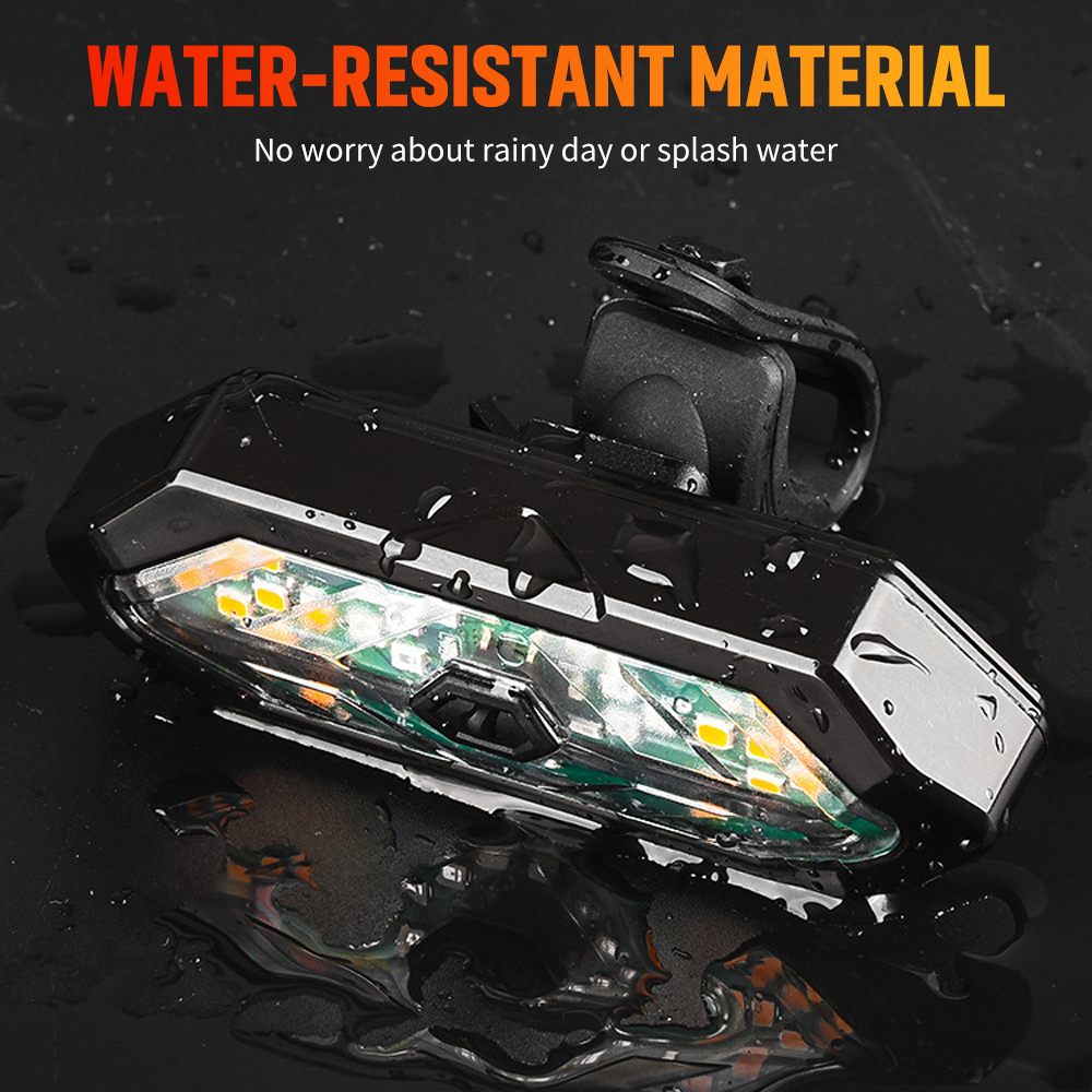 Đèn LED Cảnh Báo Sau Xe Đạp Có Thể Sạc Lại