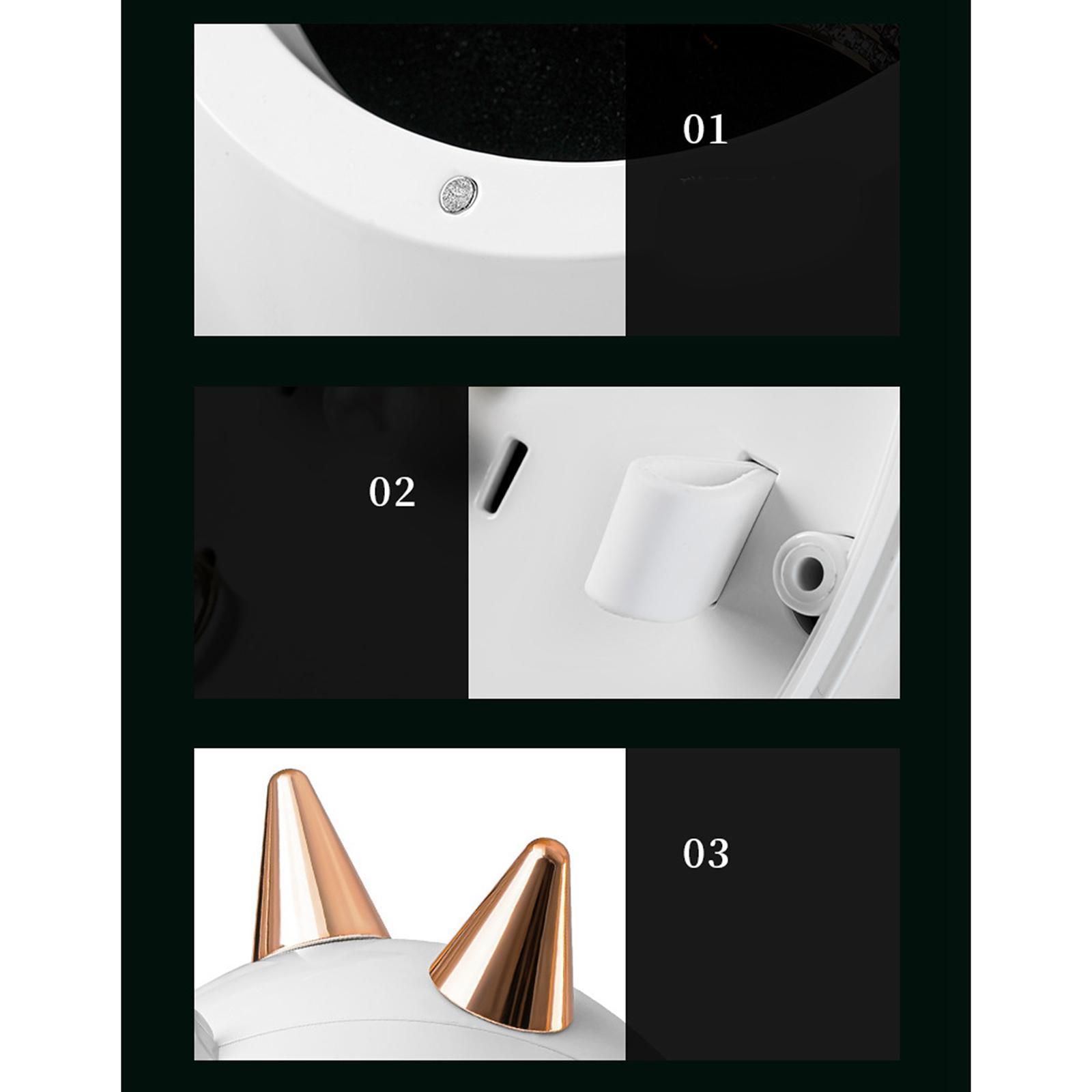 Rings Storage Bracelet 3 Layer Earring Holder White