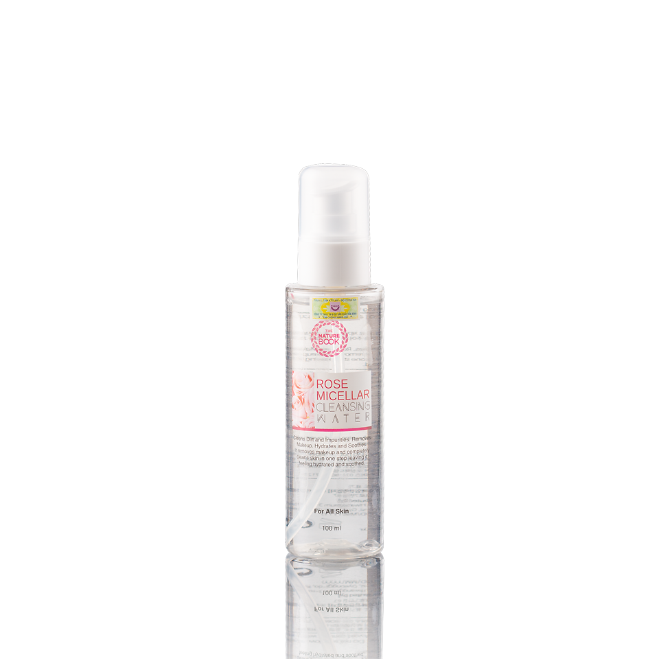 Tẩy trang micellar thế hệ mới The Nature Book Rose Micellar Cleansing Water