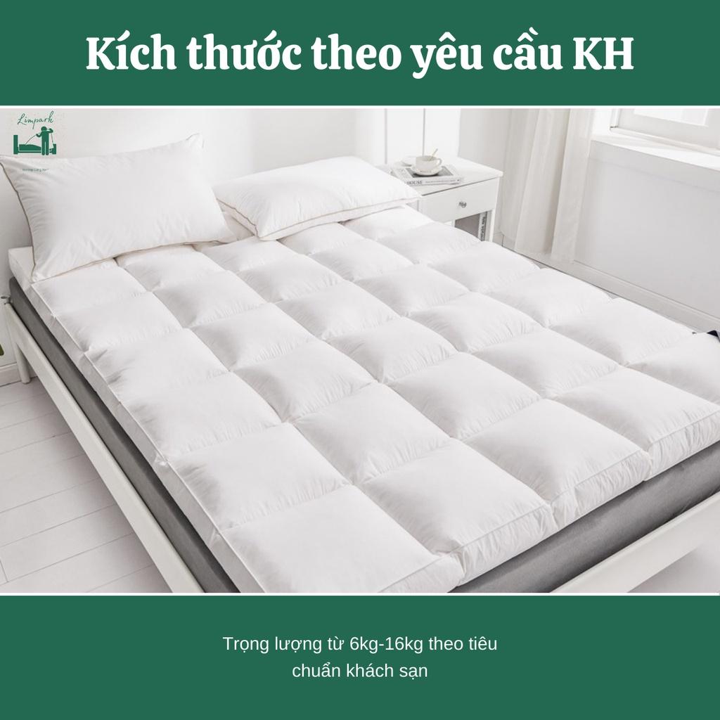 Nệm topper - Đệm tăng tiện nghi cao cấp,tiêu chuẩn khách sạn 5 sao,Bảo Hành Lỗi 1 Đổi 1-LIMPARK