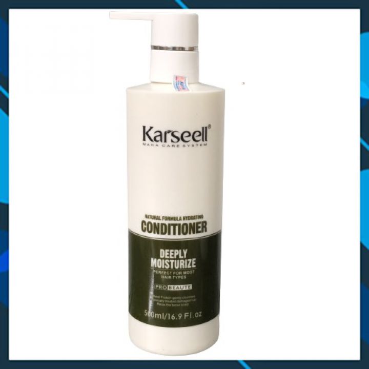 Dầu xả Karseell Deeply Moisture Conditioner dưỡng ẩm cho tóc khô da đầu nhạy cảm 500ml