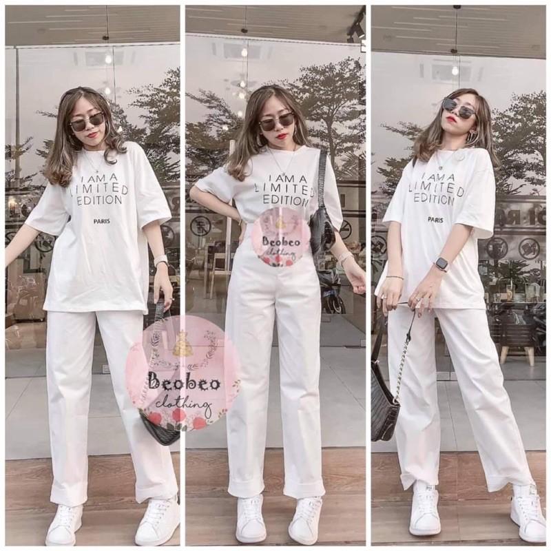 Sét áo I AM A + quần kaki TTN866
