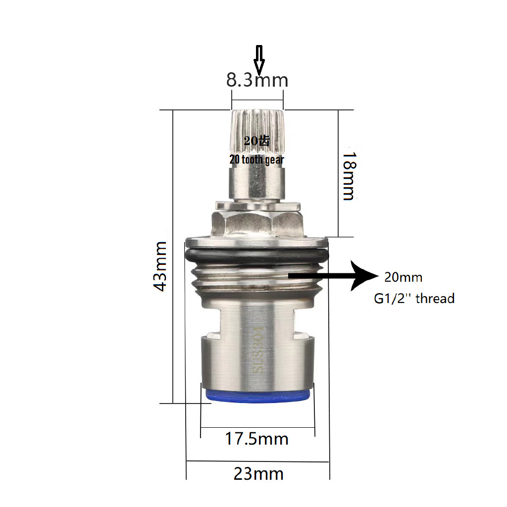 Ruột Lõi Vòi Nước Inox 304 Cao Cấp