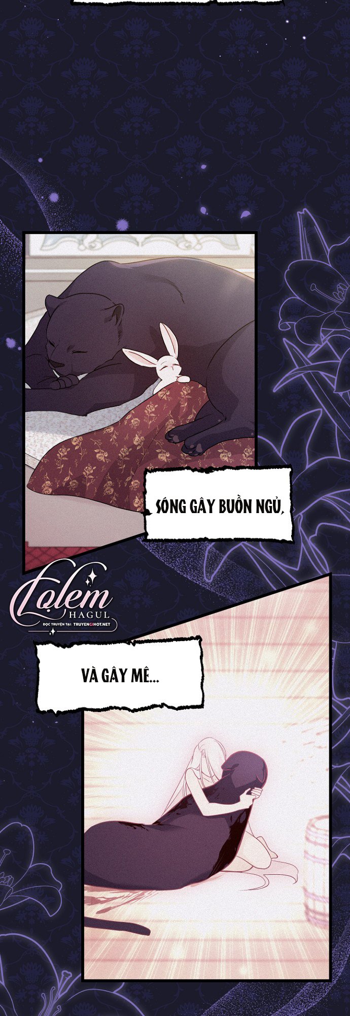 mối liên kết giữa báo đen và bé thỏ chapter 47 63