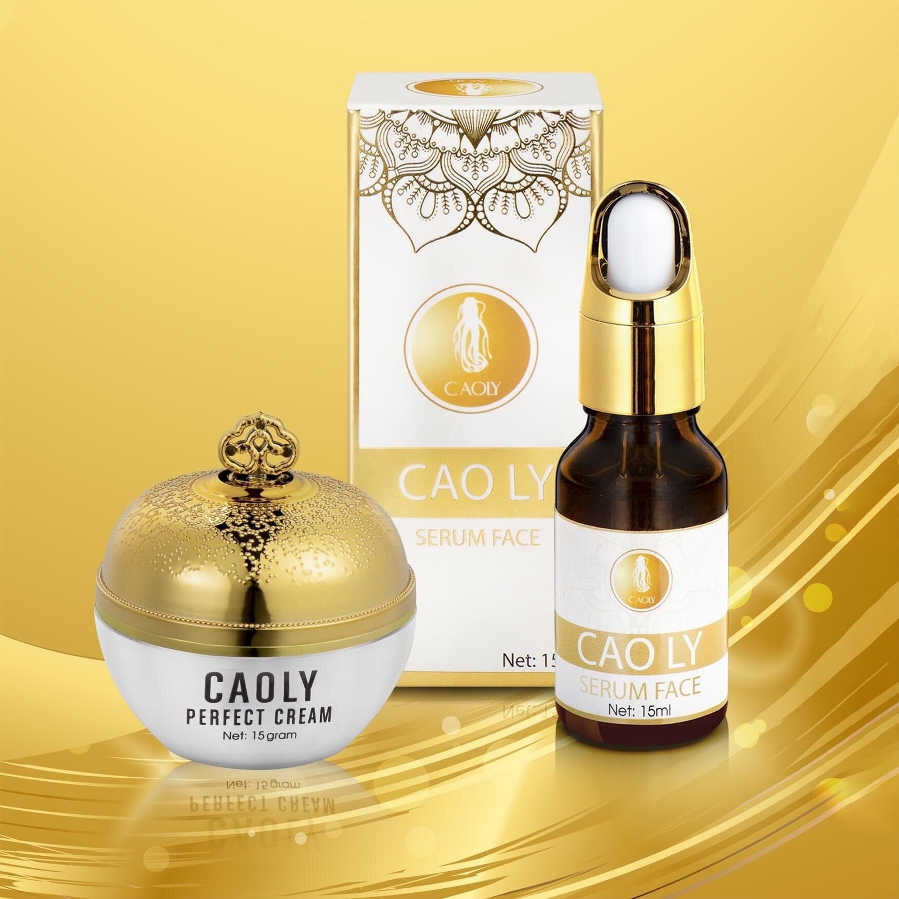 Bộ 3 sản phẩm chăm sóc da nám an toàn, hiệu quả gồm Kem Sâm Cao Ly, Serum Nám Cao Ly và Kem Chống Nắng Cao Ly