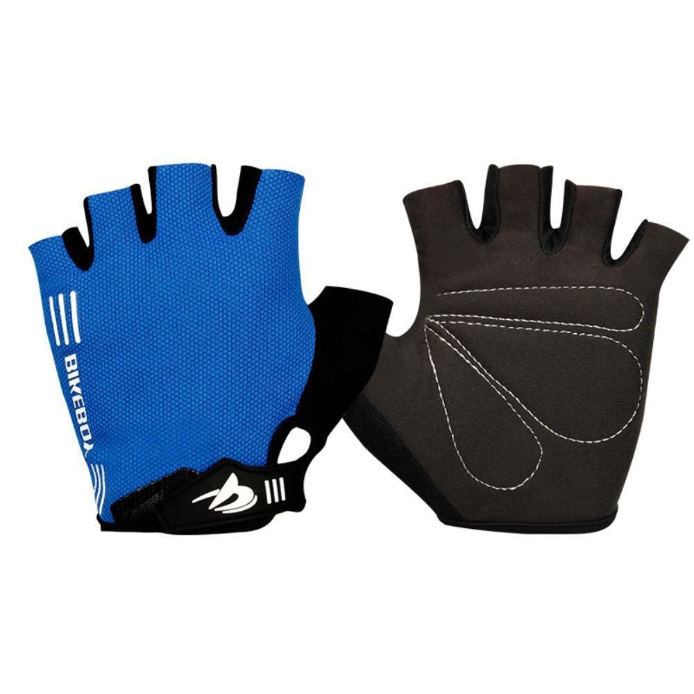 Half Finger Găng tay phòng tập thể dục thể hình phụ nữ chống trượt nam Half Fing Color: Red Size: L