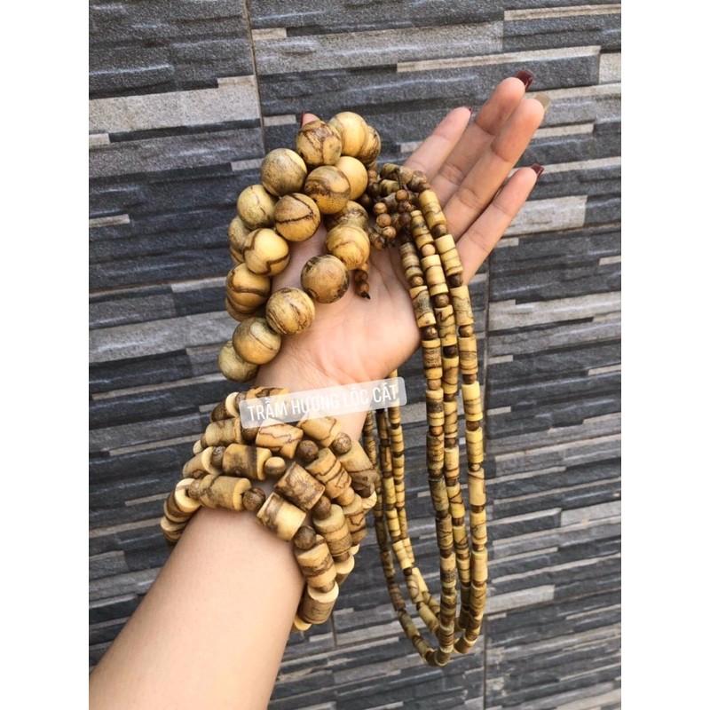 Vòng trầm hương Tốc bông các loại vòng Tròn/Trúc/quẤn tay 12-18li