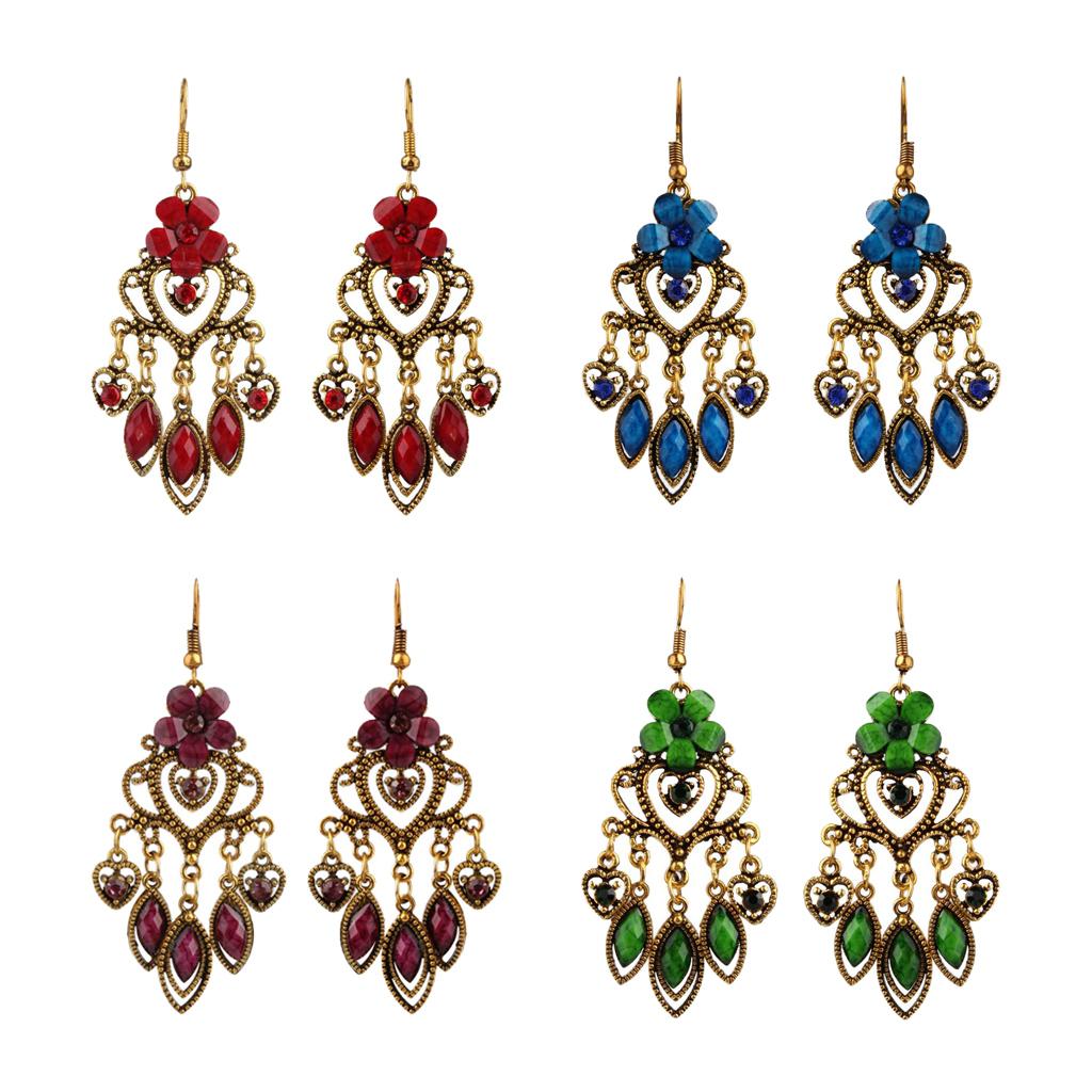 Fashion Alloy Dangle Drop Earrings Bohemian Style Earrings