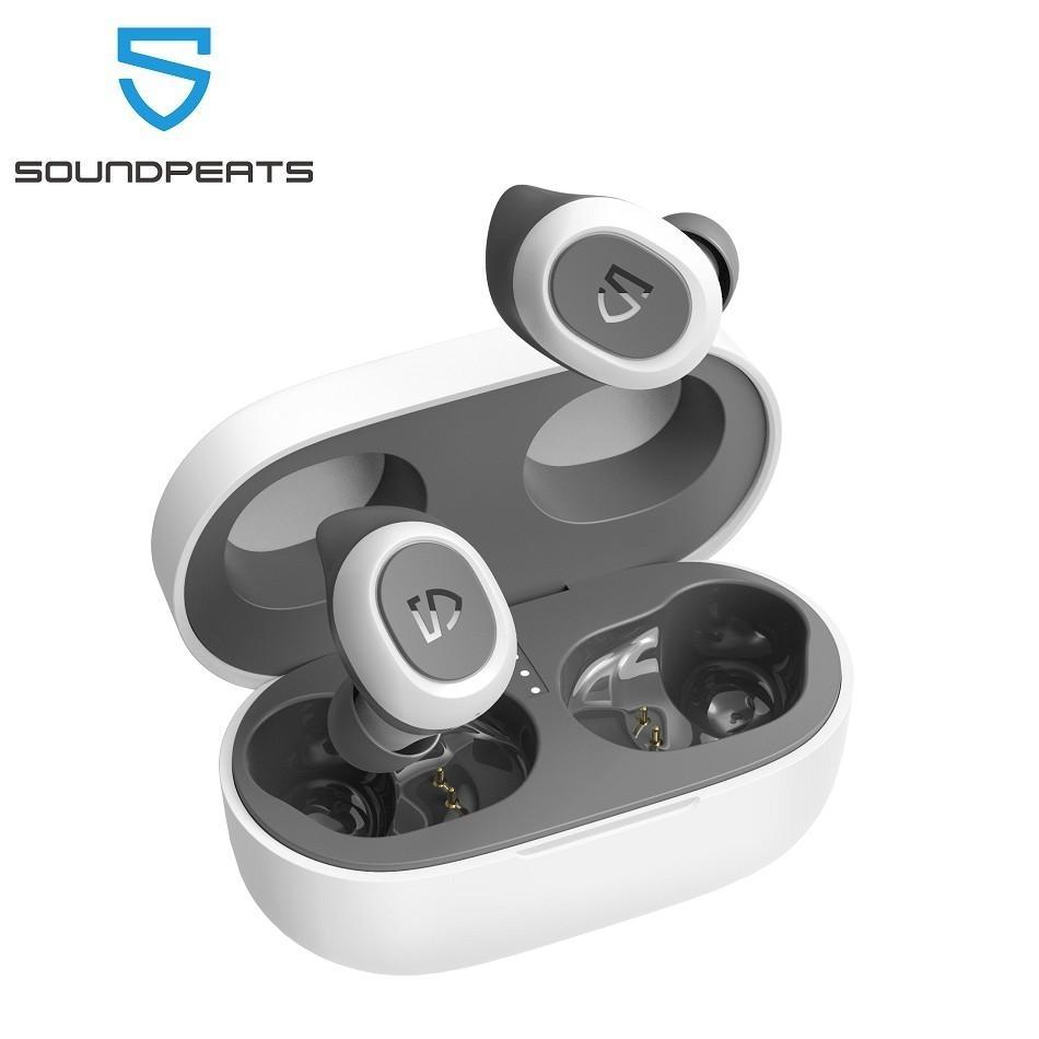 Tai Nghe Không Dây SoundPEATS Bluetooth 5.0 Kiểu Nhét Tai Chống Nước Ipx7 Âm Thanh Stereo Sống Động