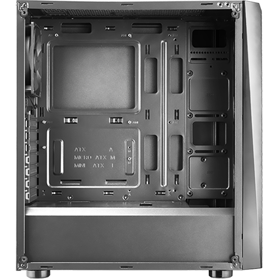 Vỏ Case Desktop Cougar MX340 Tempered Glass - Hàng Chính Hãng